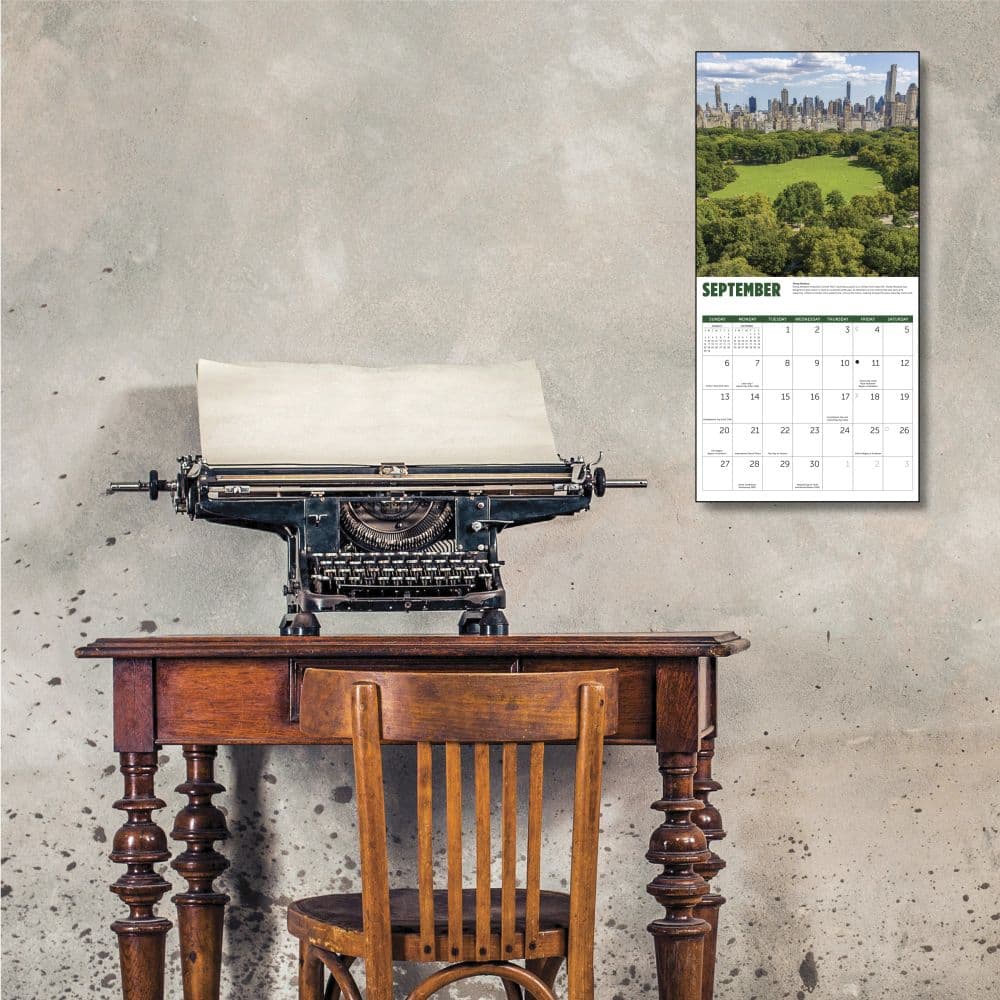 Central Park Conservancy 2026 Wall Calendar Fourth Alternate Image