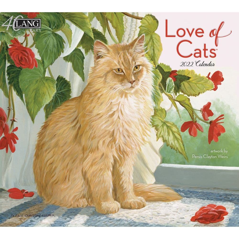 Love Of Cats 2022 Wall Calendar