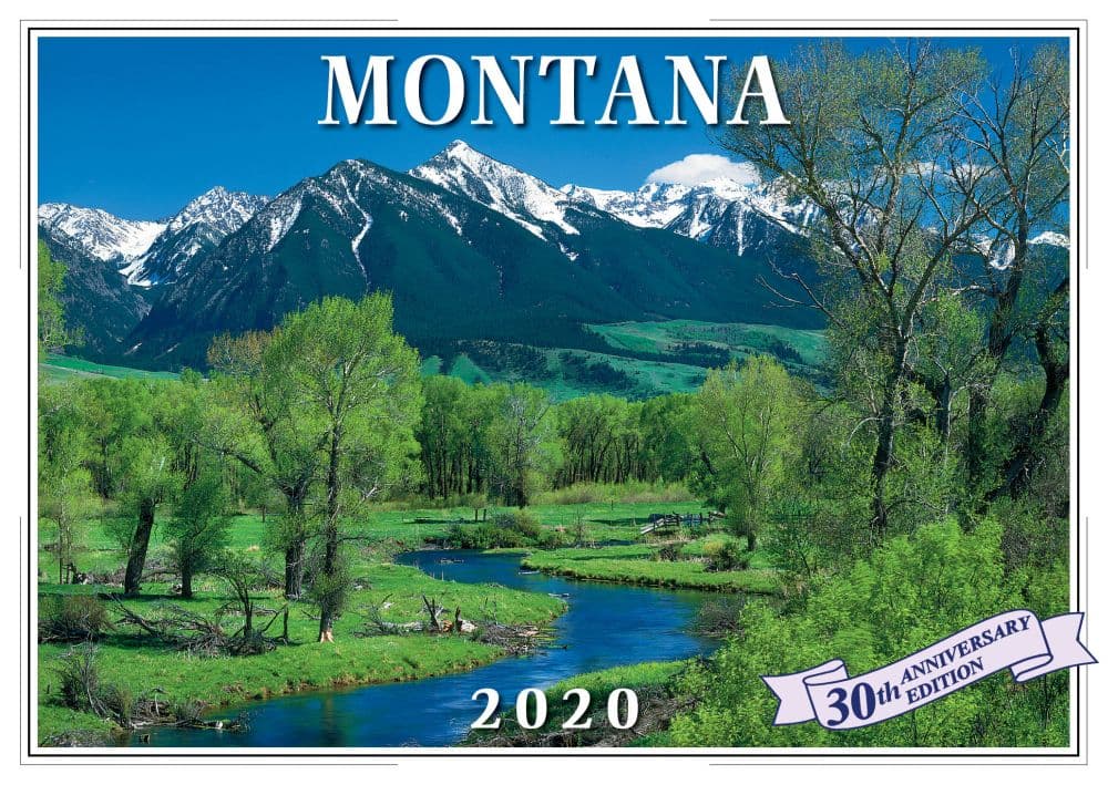 Montana Wall Calendar