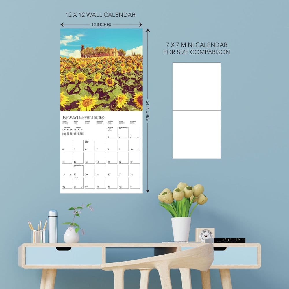 Tuscany 2026 Wall Calendar Third Alternate Image