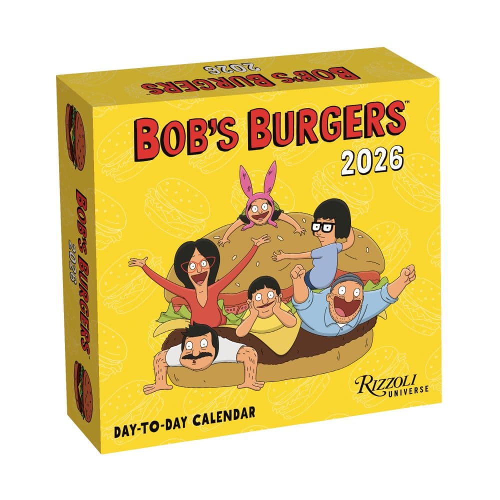 Bobs Burgers 2026 Desk Calendar Main Image