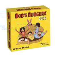 image Bobs Burgers 2026 Desk Calendar Main Image