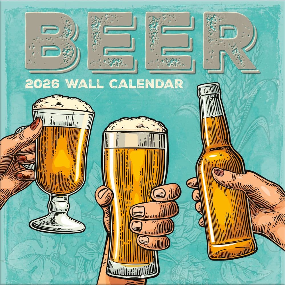 Beer Photo 2026 Wall Calendar_Main Image