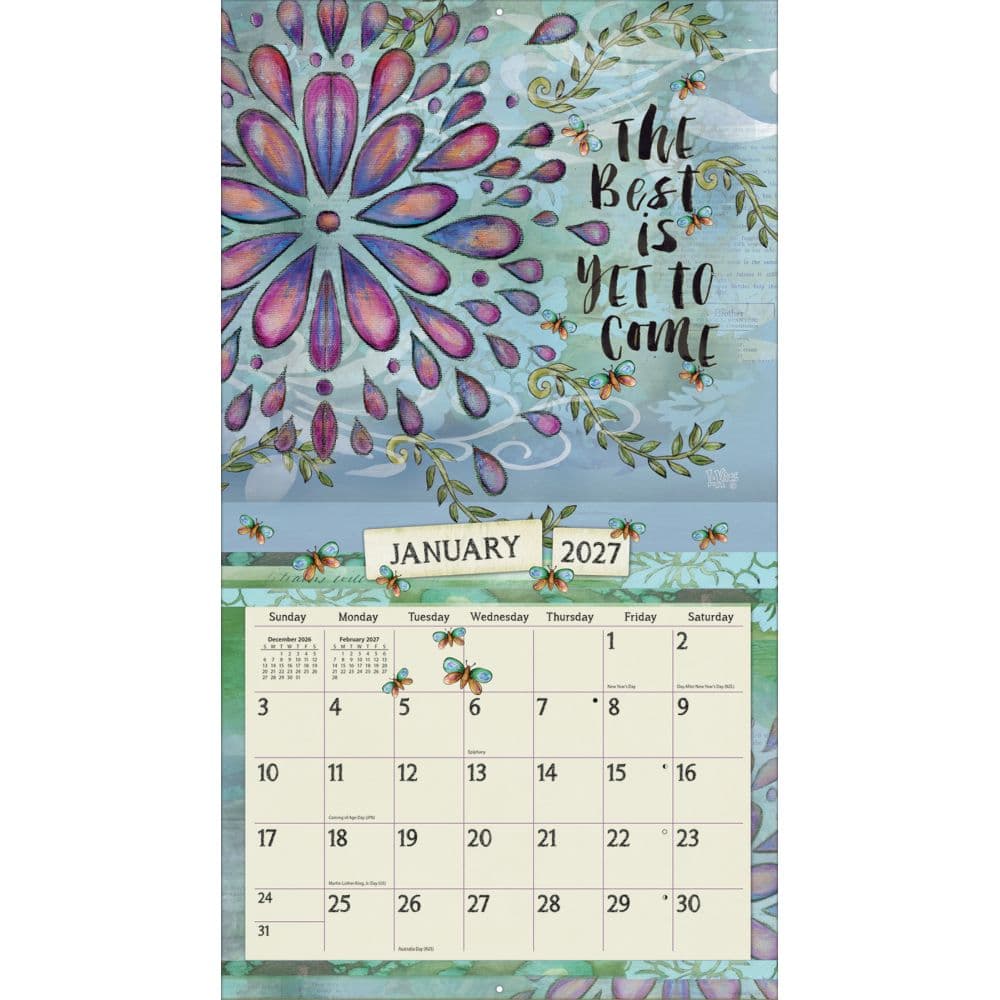 Color My World 2027 Wall Calendar by Lisa Kaus Second Alternate Image