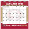 image NFL San Francisco 49ers 2026 Easel Desk Calendar