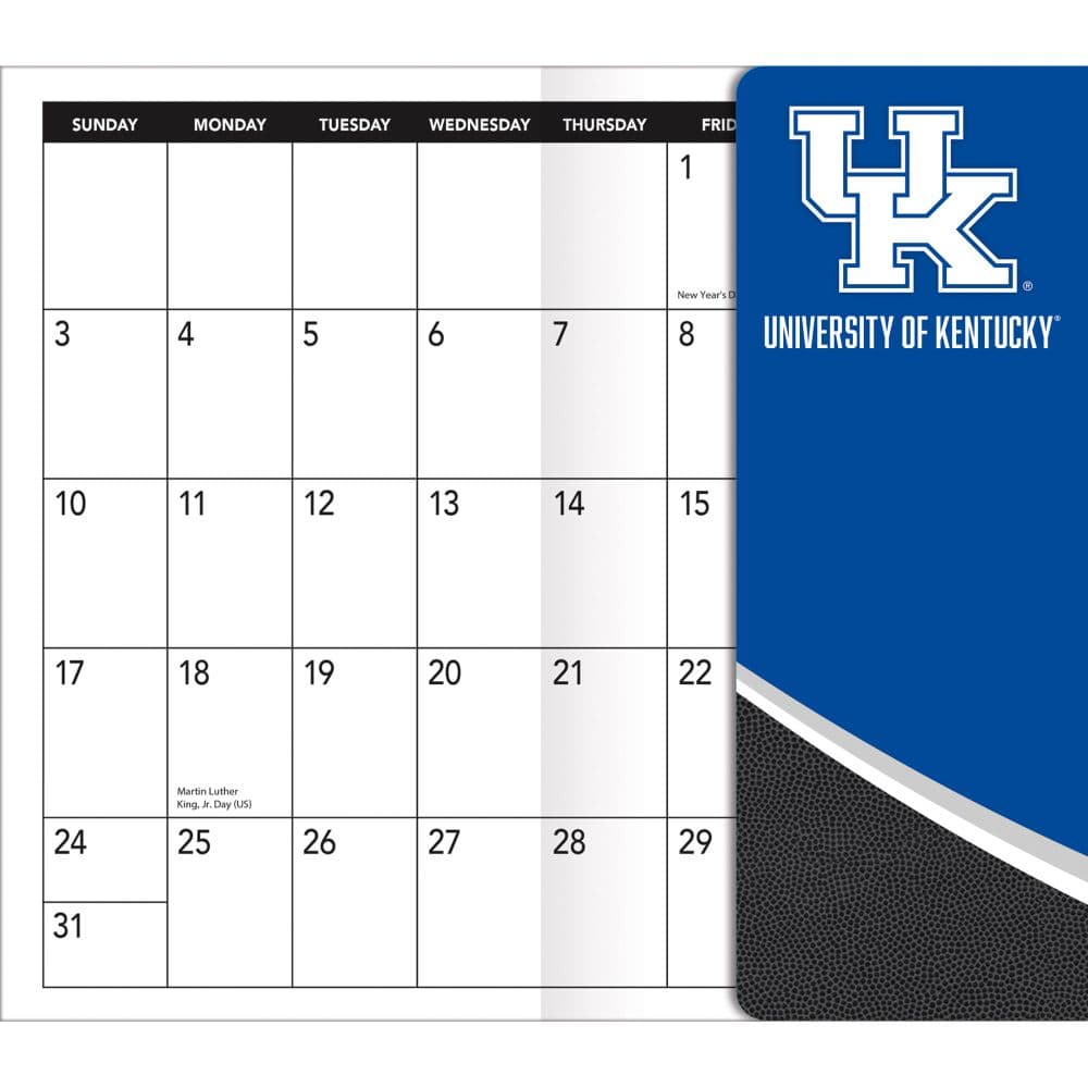 Kentucky Wildcats 2027 17 Month Pocket Planner Fifth Alternate Image
