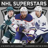 image NHL Superstars -Bilingual French- 2027 Mini Wall Calendar Main Product Image
