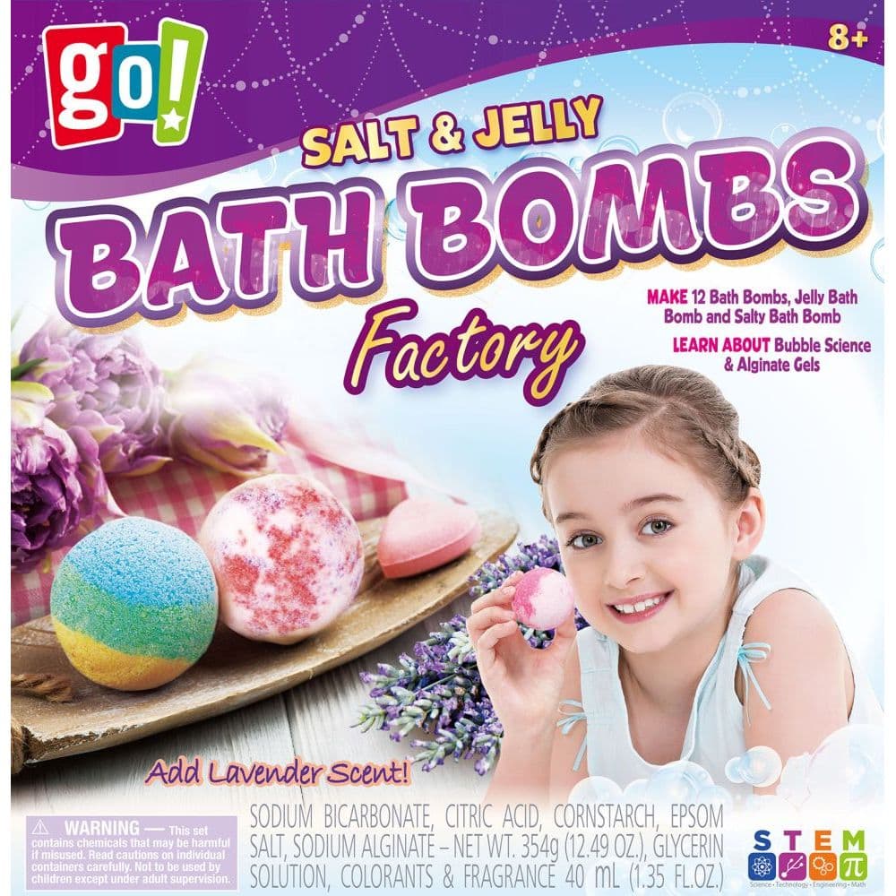 Salt & Jelly Bath Bombs Factory Craft Kit Main Image