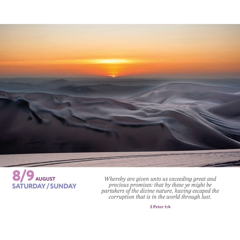 Bible Verses 2026 Desk Calendar Fourth Alternate