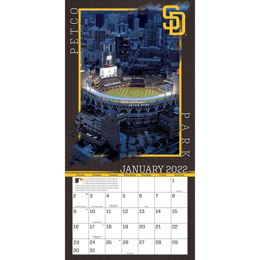 Calendrier Mlb 2023 Mlb Iconic Ballparks 2022 Wall Calendar - Calendars.com