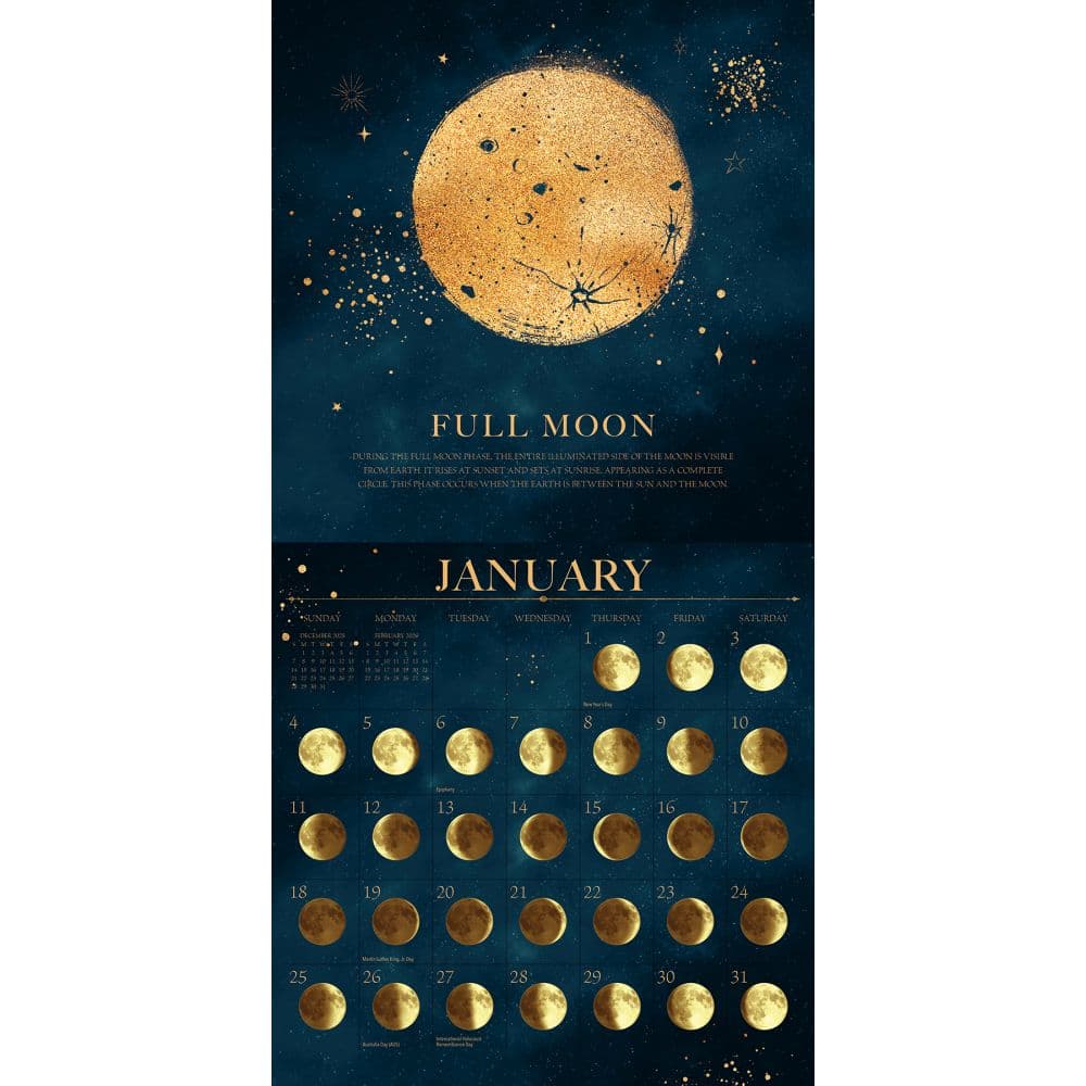 Moon Magic 2026 Wall Calendar Second Alternate Image