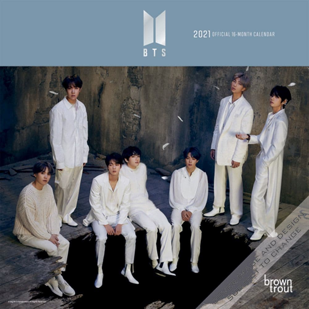 BTS Mini Wall Calendar