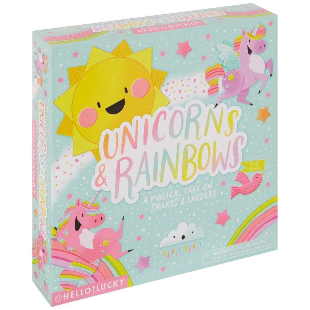 Hello Lucky Unicorns and Rainbows Game Main Image