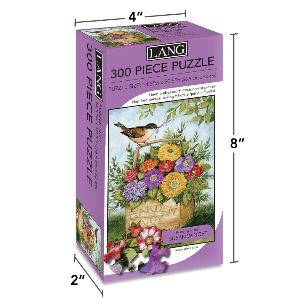Garden Joy 300 Piece Puzzle Third Alternate Image