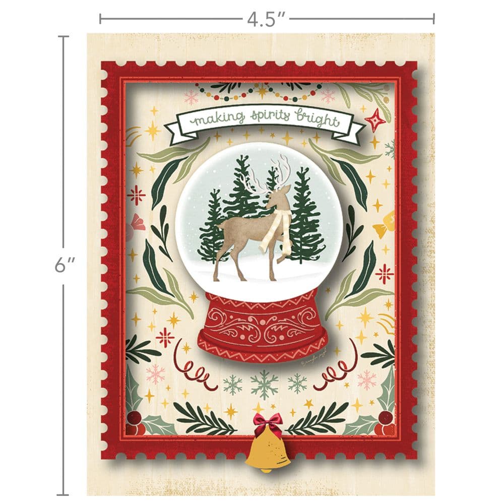 Making Spirits Bright Luxe Christmas Cards Fifth Alternate Image