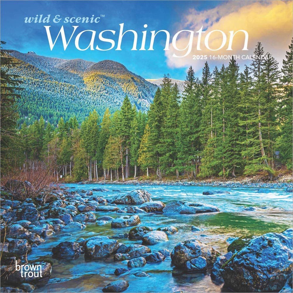 Washington 2025 Mini 2025 Wall Calendar - Calendars.com