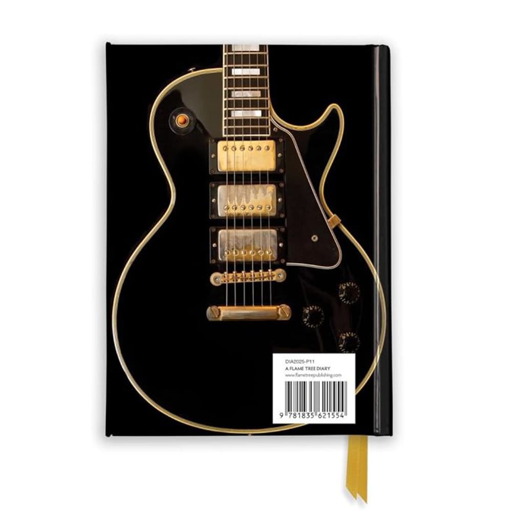 Black Guitar 2025 Planner First Alternate Image