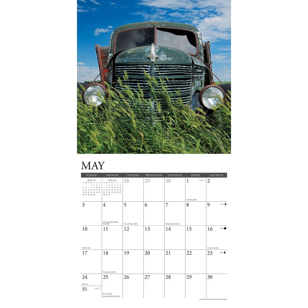 Rust in Peace 2026 Wall Calendar Second Alternate Image