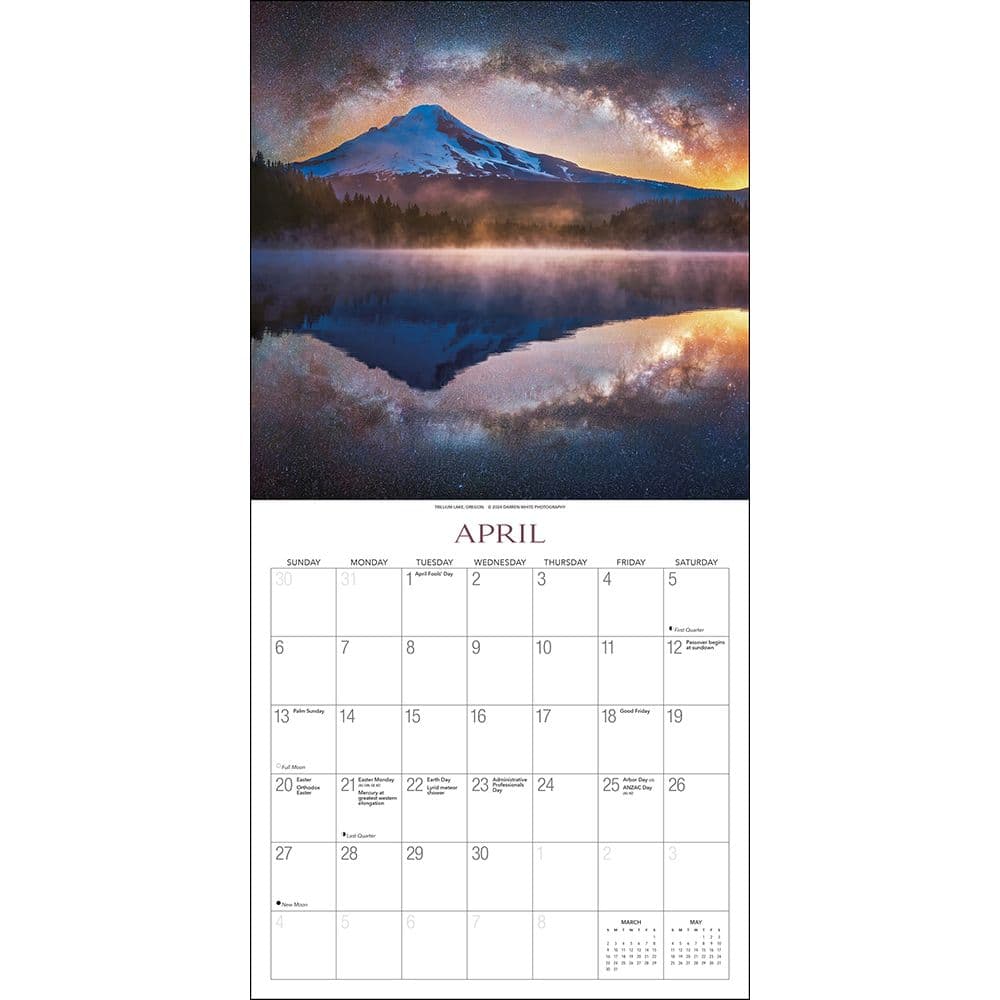 Galaxy of Stars 2025 Wall Calendar Third Alternate Image width="1000" height="1000"