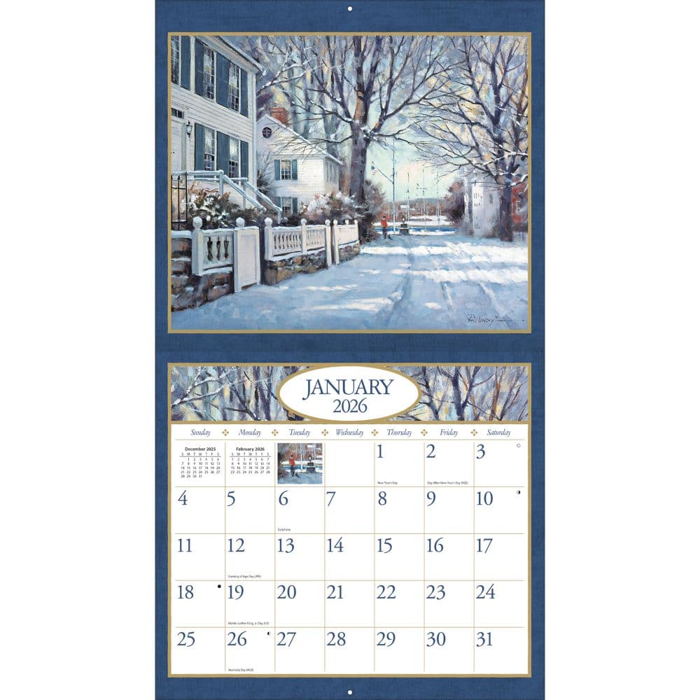 American Dream 2026 Wall Calendar by Paul Landry_ALT1