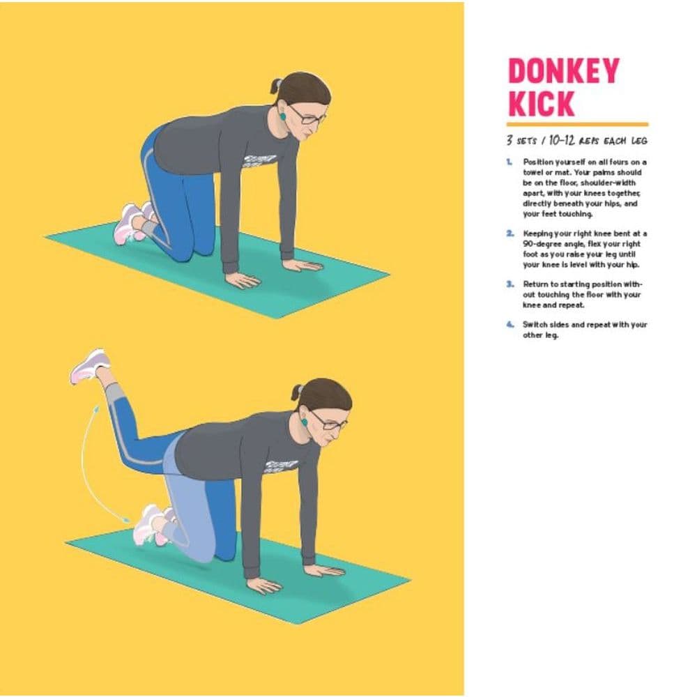 RBG Workout Wall Calendar