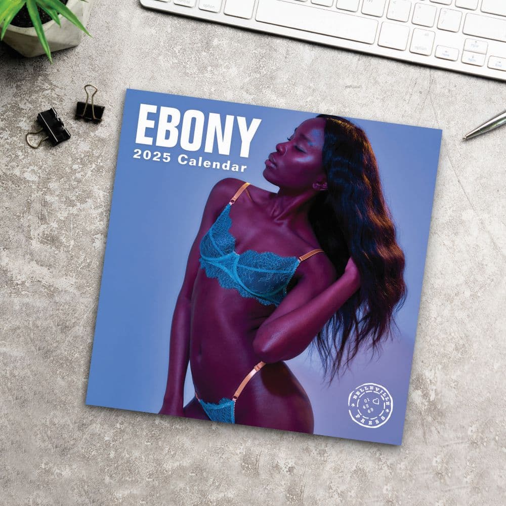 Ebony 2025 Wall Calendar Third Alternate Image width="1000" height="1000"