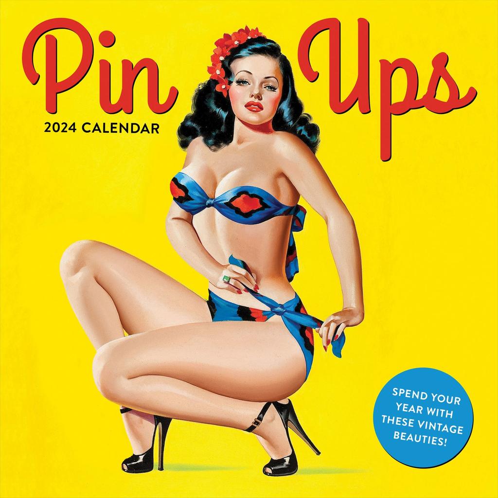 Pin Ups 2024 Wall Calendar - Calendars.com