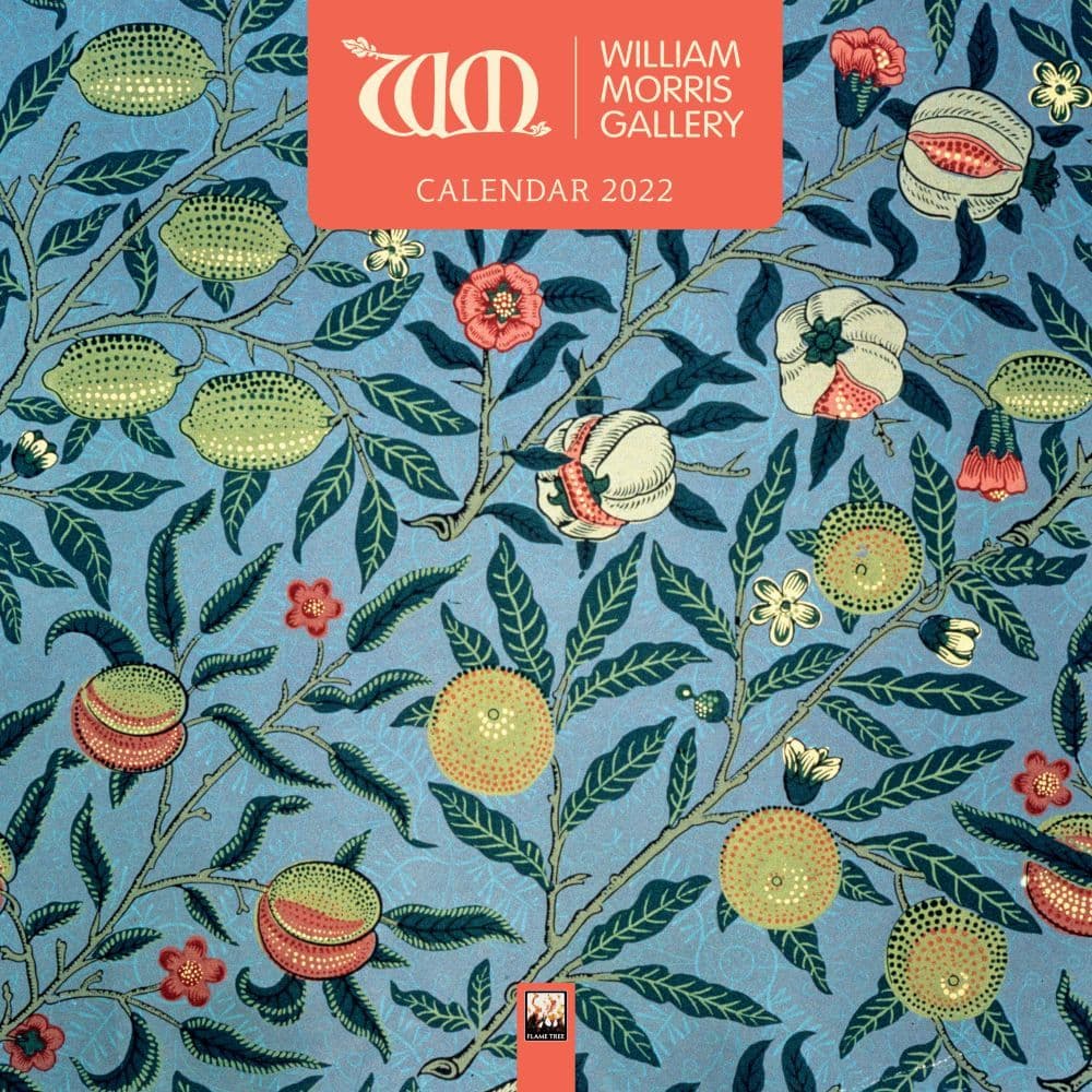 William Morris Gallery William Morris 2022 Wall Calendar