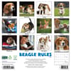 image Beagle Rules 2025 Wall Calendar