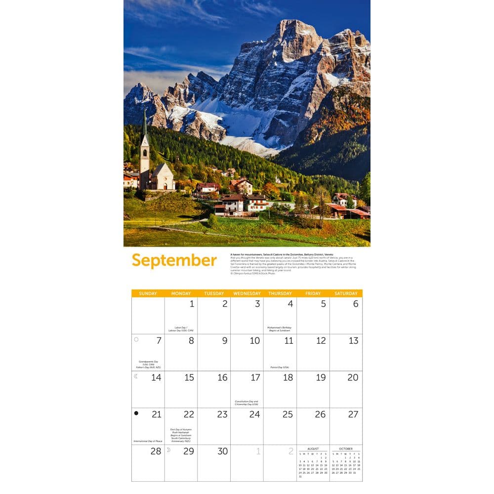 Italy 2025 Wall Calendar Third Alternate Image width=&quot;1000&quot; height=&quot;1000&quot;