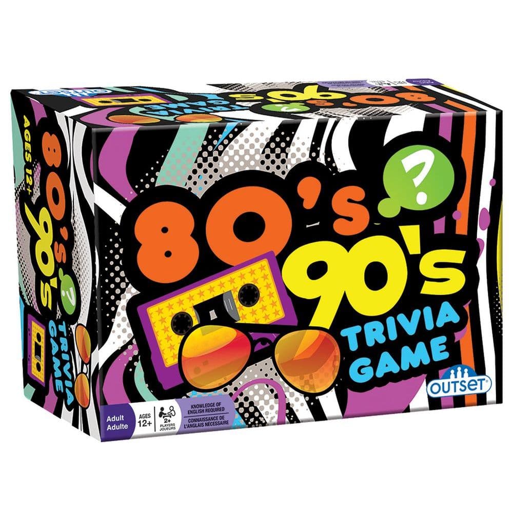 image 80s 90s Trivia Game Main Product Image