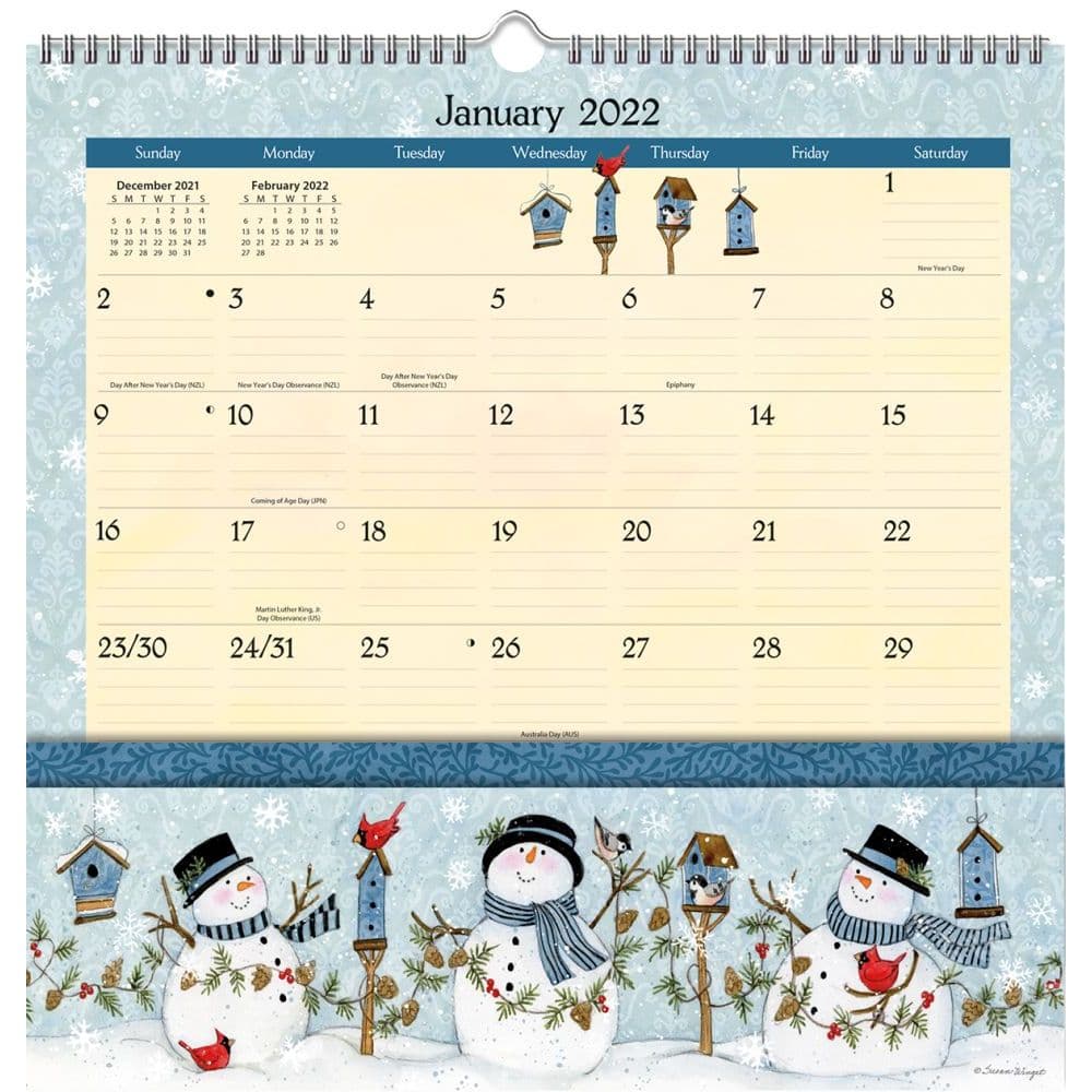 Folk Song 2022 Note Nook - Calendars.com