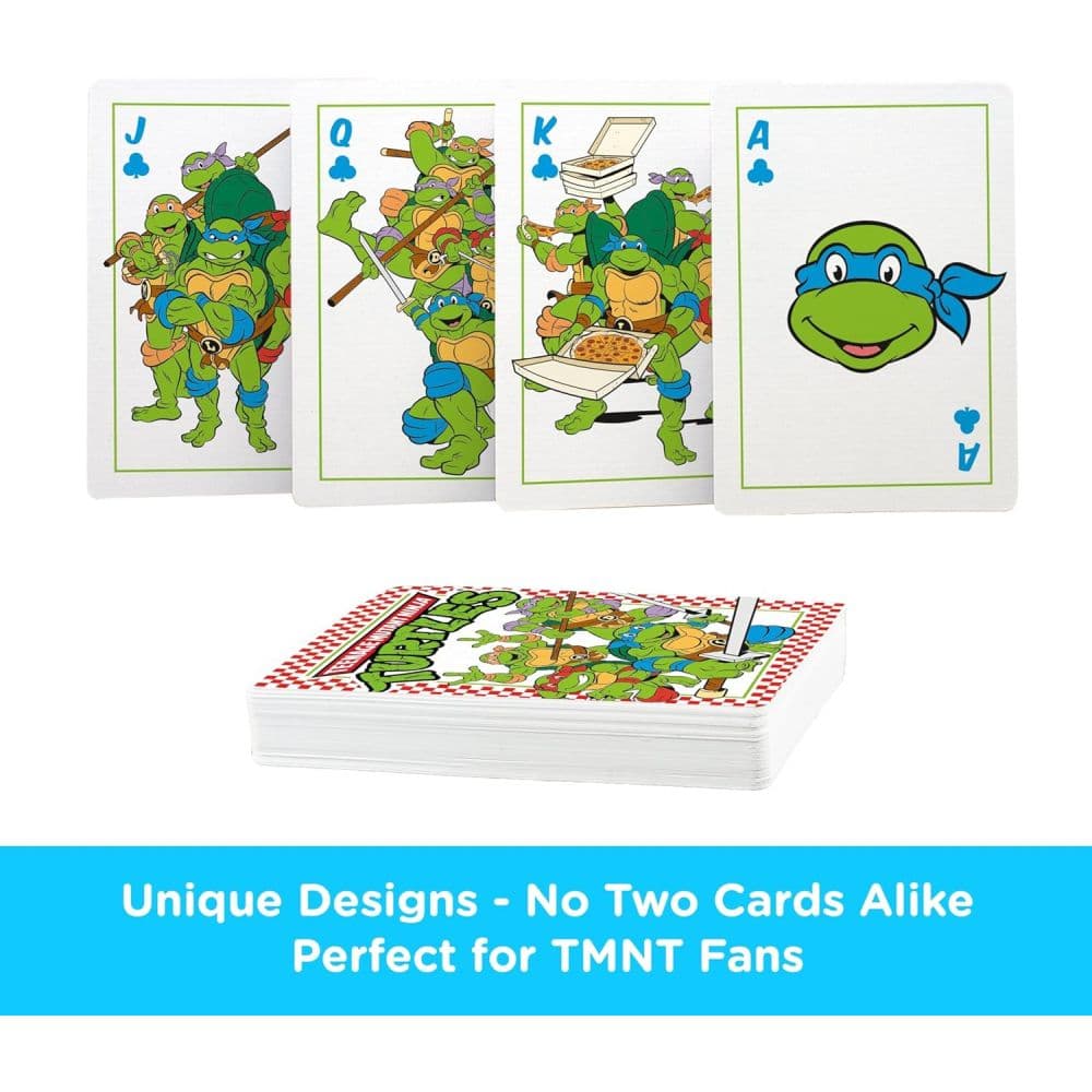 TMNT Pizza Box Playing Cards Second Alternate Image