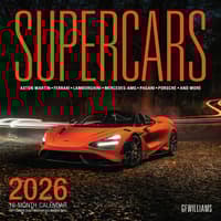 image Supercars 2026 Wall Calendar  Main Image