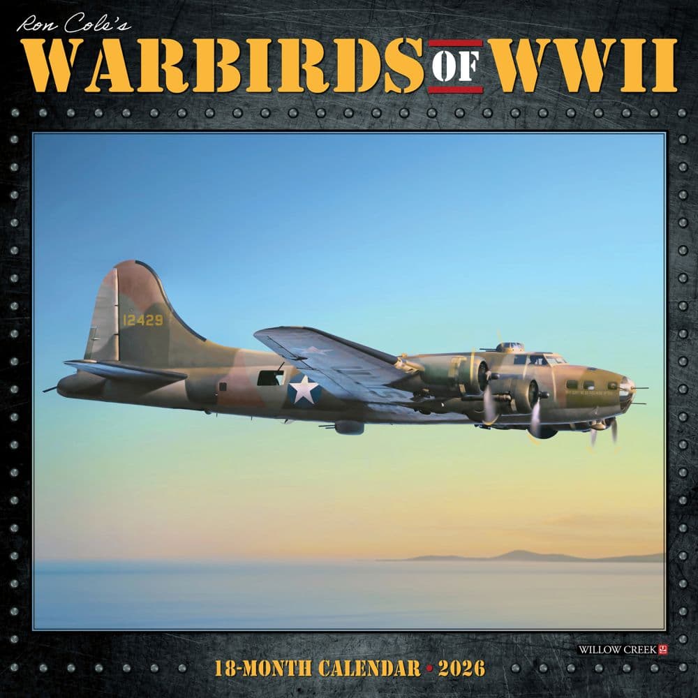 Warbirds of WWII 2026 Wall Calendar Main Image