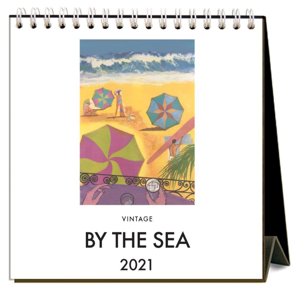 2021 By the Sea Easel Calendar