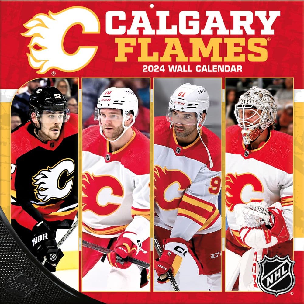 Calgary Flames 2024 Wall Calendar