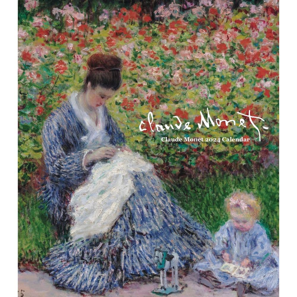 Monet 2024 Easel Calendar Main Product Image width=&quot;1000&quot; height=&quot;1000&quot;