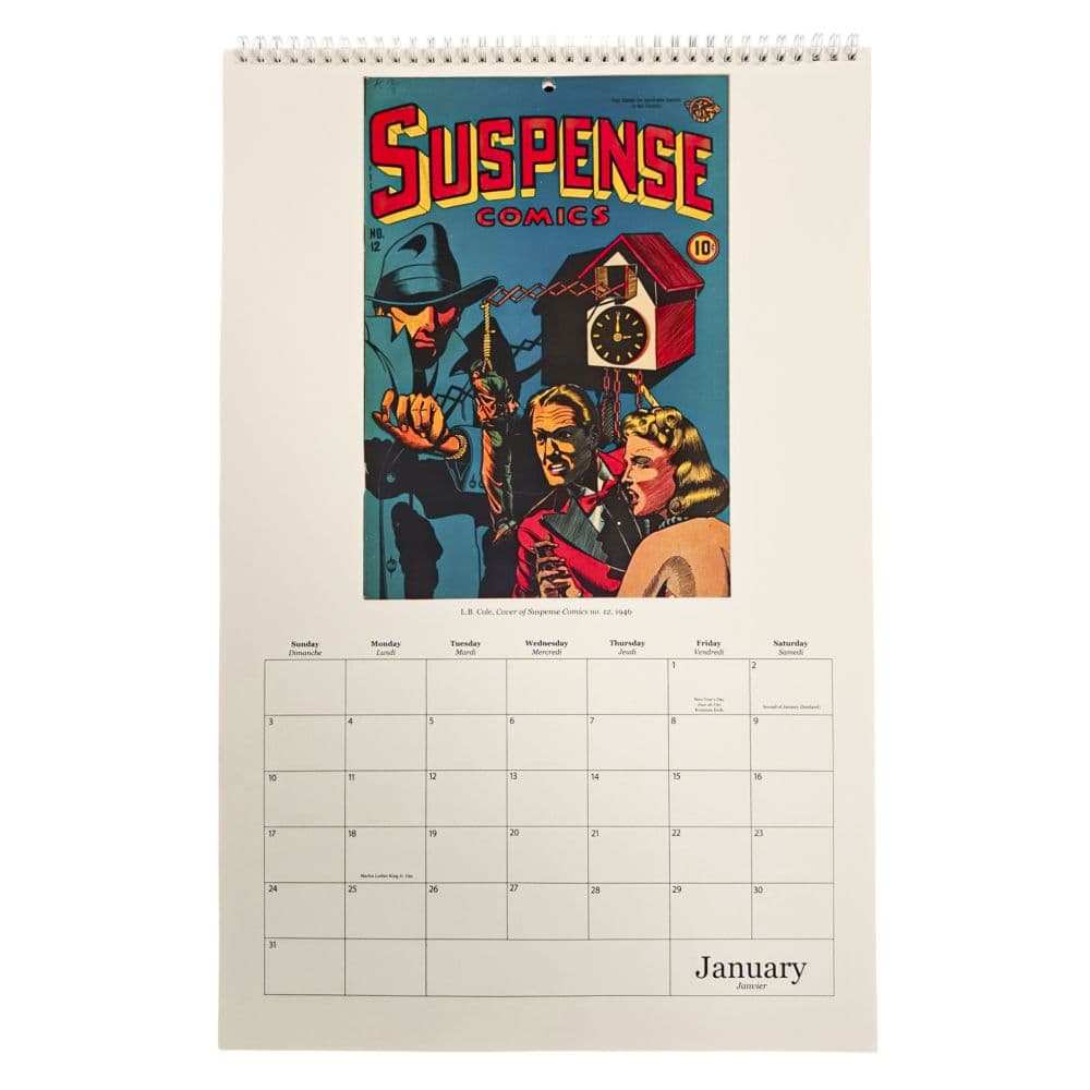 Classic Comic 2027 Wall Calendar Second Alternate Image