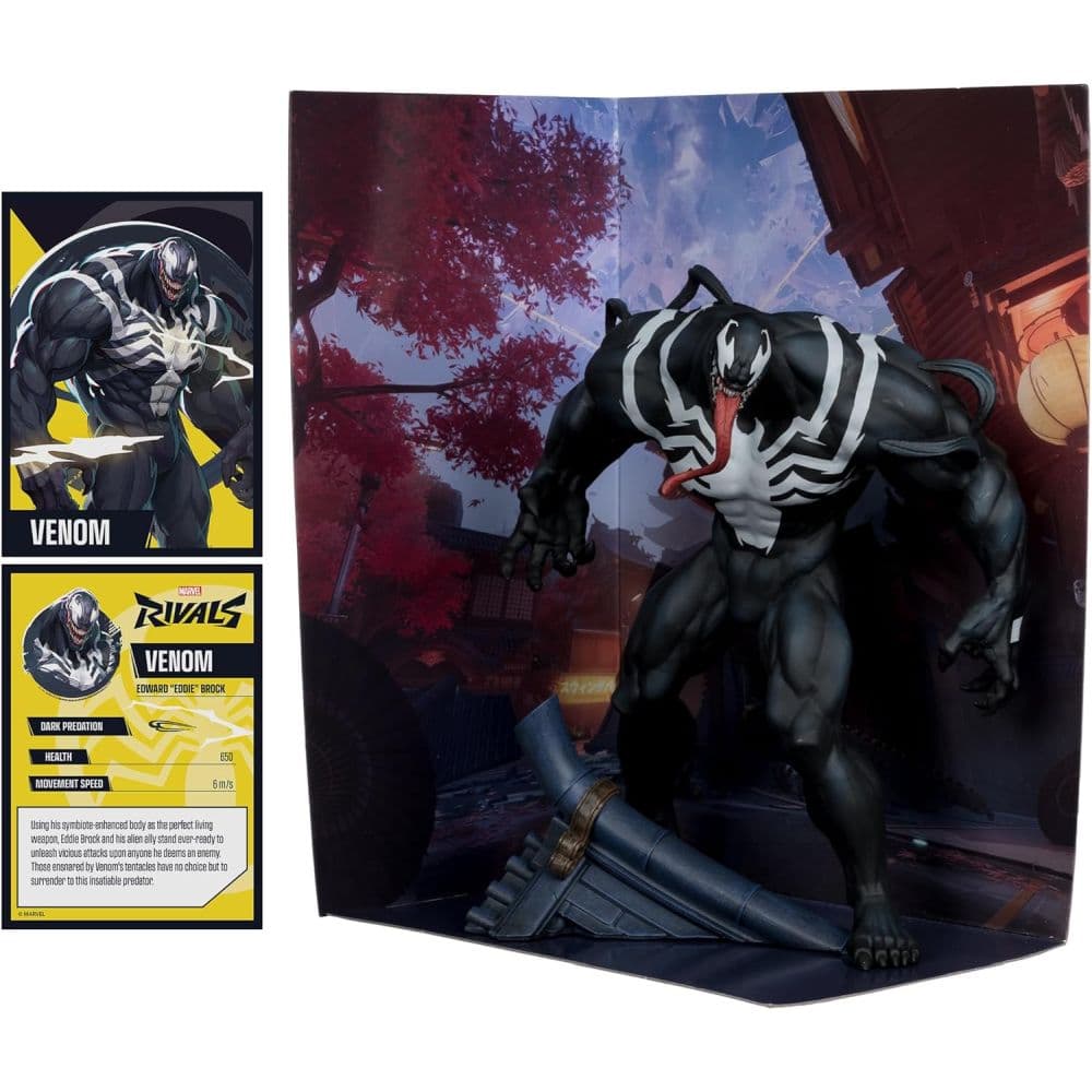 Marvel Rivals Gamerverse 1:6 Venom Posed Figure Seventh Alternate Image