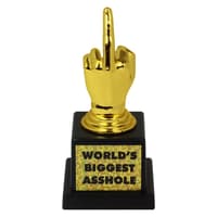 image World's Biggest Asshole Novelty Trophy Main Product Image