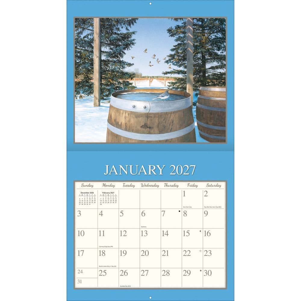 Cottage Country 2027 Wall Calendar by David Ward Second Alternate Image