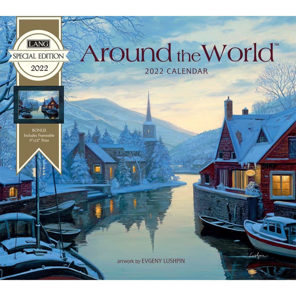 Around the World 2022 Special Edition Wall Calendar