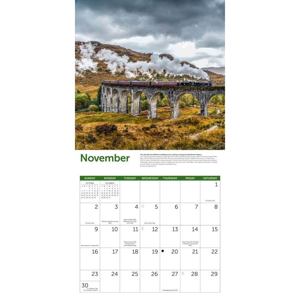 Scotland 2025 Wall Calendar Fourth Alternate Image width=&quot;1000&quot; height=&quot;1000&quot;