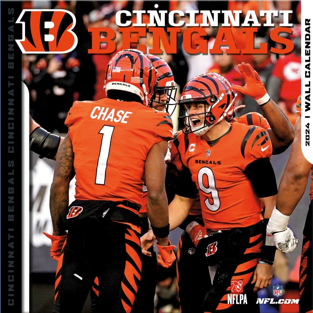 Cincinnati Bengals 2024 Wall Calendar