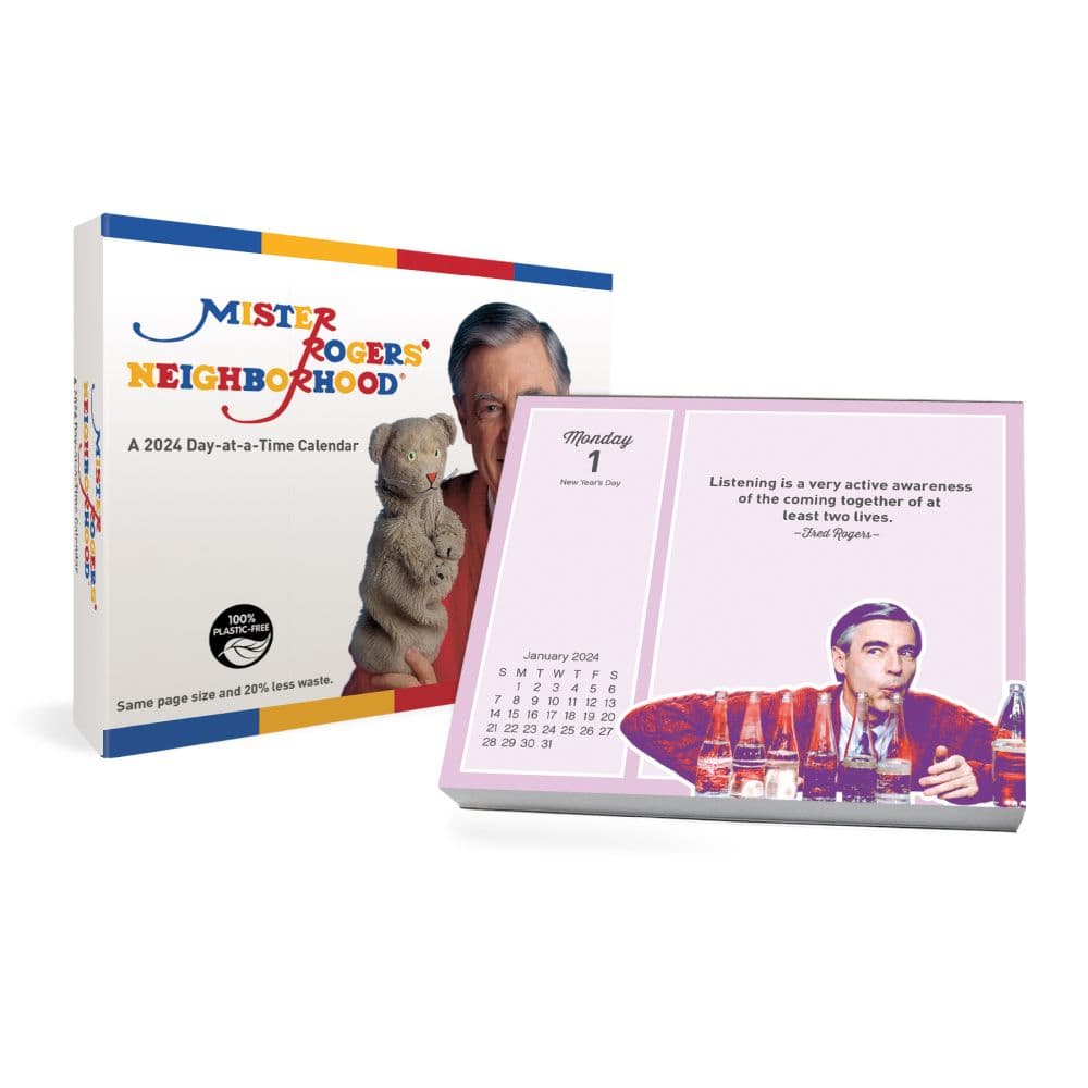 Mister Rogers 2024 Desk Calendar