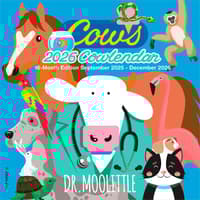 image Cows Art 2026 Wall Calendar Main Product Image