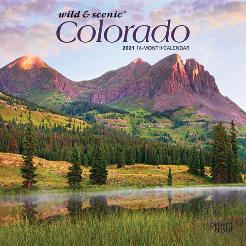 Colorado Mini Wall Calendar