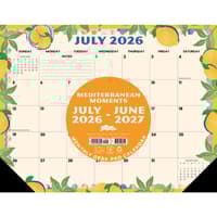 image Mediterranean Moments Academic Large 2027 Desk Pad