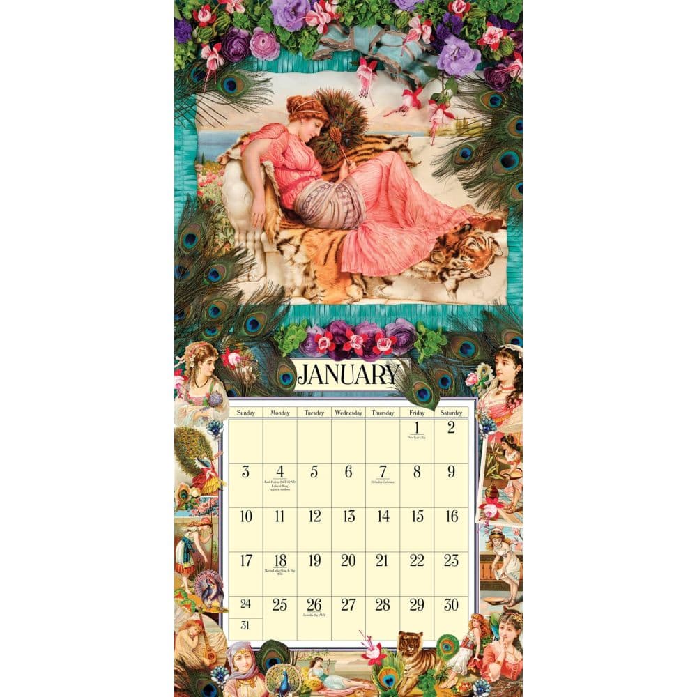 Cynthia Harts Victoriana 2027 Wall Calendar Third Alternate Image